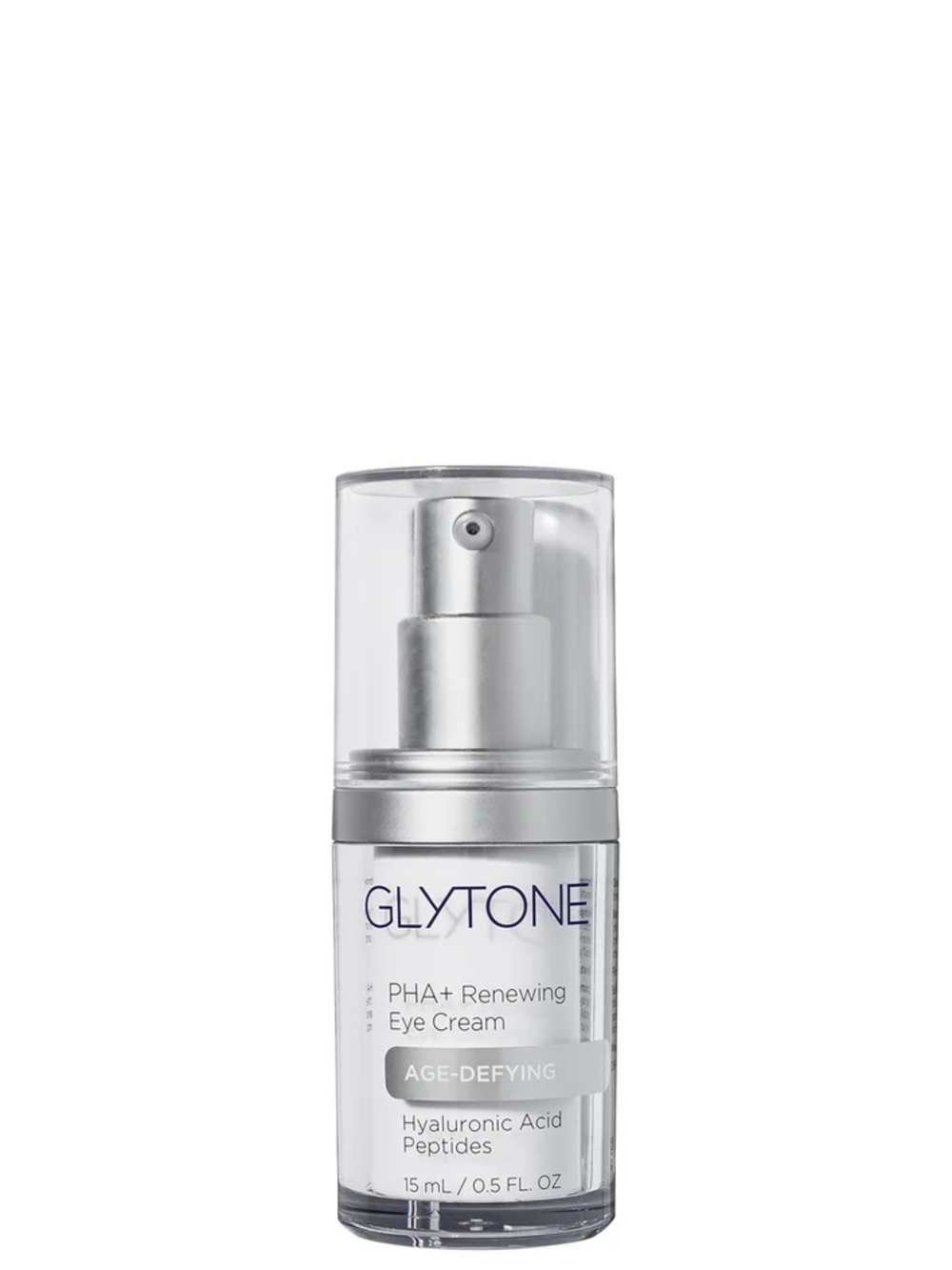 GLYTONE PHA+ Renewing Eye Cream Hyaluronic Acid Peptides Age-Defying